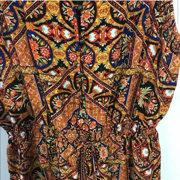 Lucky Brand Boho Dress with Gathered Waist - Picture 5 of 9